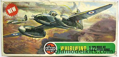 Airfix 1/72 TWO Westland Whirlwind Mk.1, 02064-0 plastic model kit